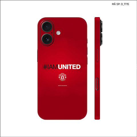 Dán Skin IPhone 17 Series Hình Manchester United | D_TT15