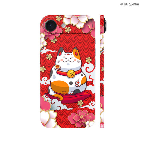 Dán Skin IPhone 17 Series Hình Mèo Thần Tài | D_MTT01