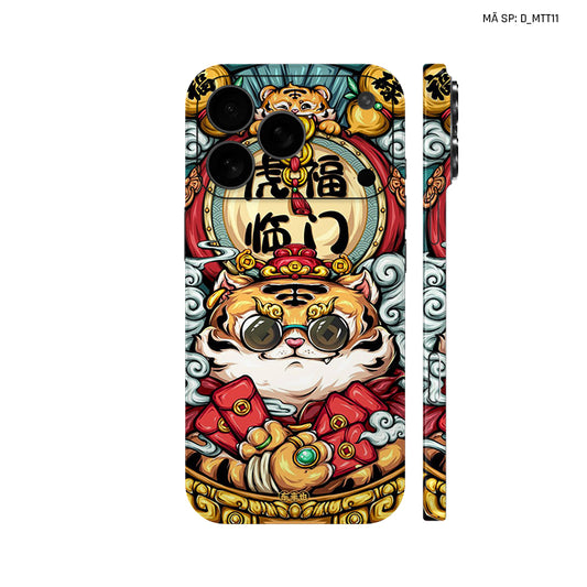 Dán Skin IPhone 17 Series Hình Mèo Thần Tài | D_MTT11