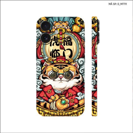 Dán Skin IPhone 17 Series Hình Mèo Thần Tài | D_MTT11