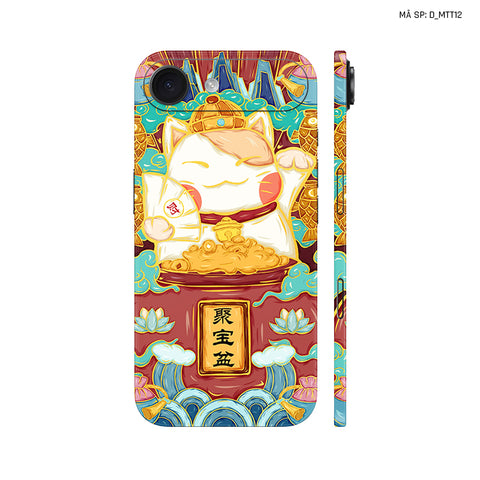 Dán Skin IPhone 17 Series Hình Mèo Thần Tài | D_MTT12