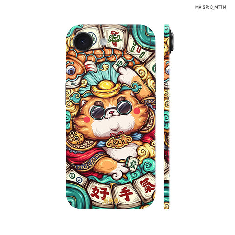 Dán Skin IPhone 17 Series Hình Mèo Thần Tài | D_MTT14
