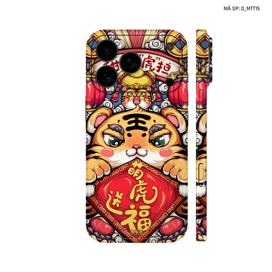Dán Skin IPhone 17 Series Hình Mèo Thần Tài | D_MTT15