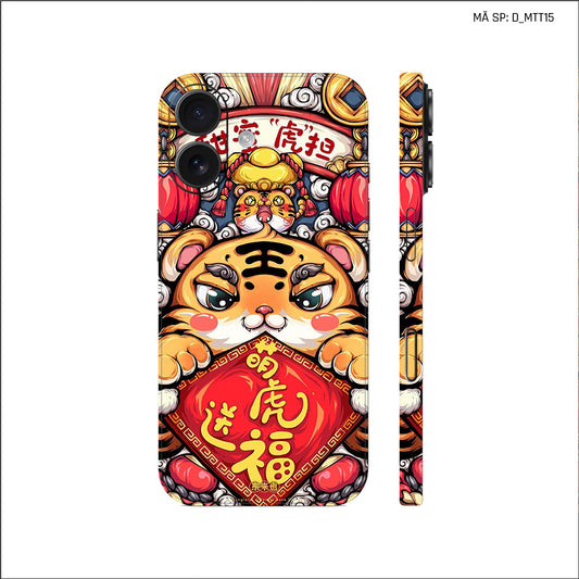 Dán Skin IPhone 17 Series Hình Mèo Thần Tài | D_MTT15