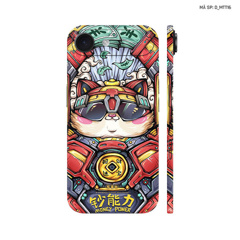 Dán Skin IPhone 17 Series Hình Mèo Thần Tài | D_MTT16
