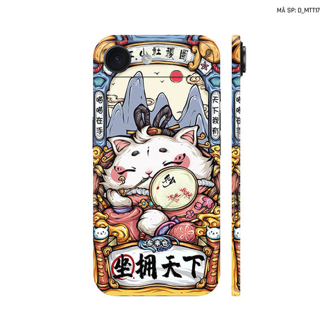 Dán Skin IPhone 17 Series Hình Mèo Thần Tài | D_MTT17