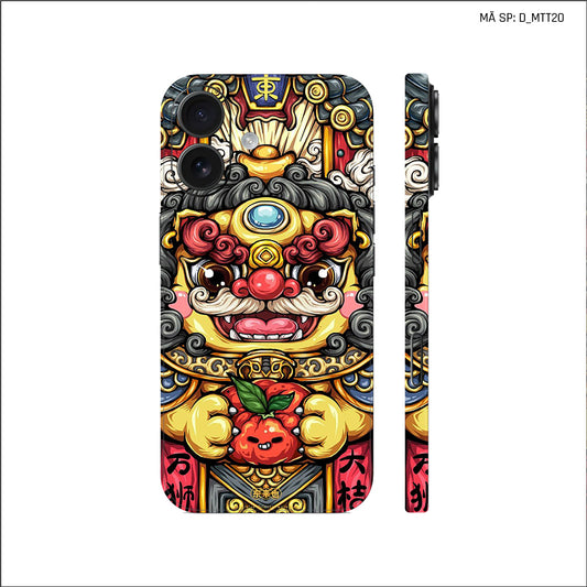 Dán Skin IPhone 17 Series Hình Mèo Thần Tài | D_MTT20