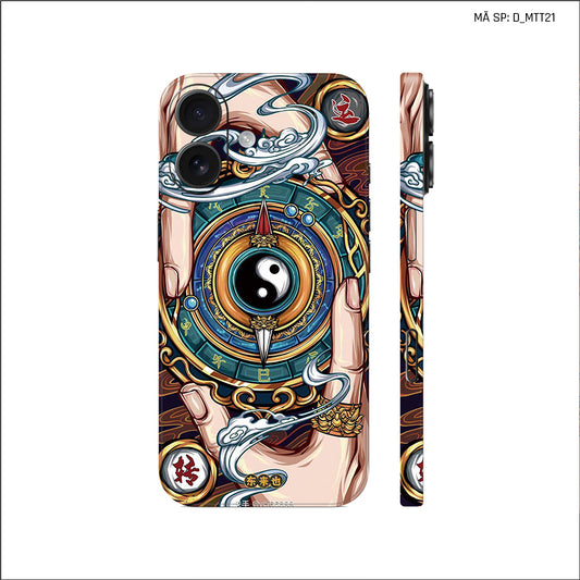 Dán Skin IPhone 17 Series Hình Mèo Thần Tài | D_MTT21