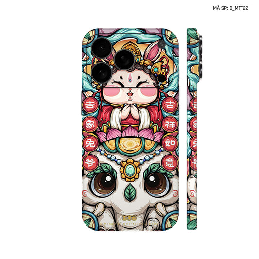 Dán Skin IPhone 17 Series Hình Mèo Thần Tài | D_MTT22