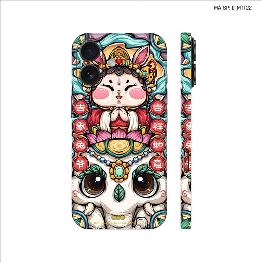Dán Skin IPhone 17 Series Hình Mèo Thần Tài | D_MTT22
