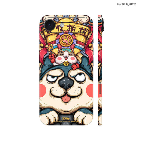 Dán Skin IPhone 17 Series Hình Mèo Thần Tài | D_MTT23