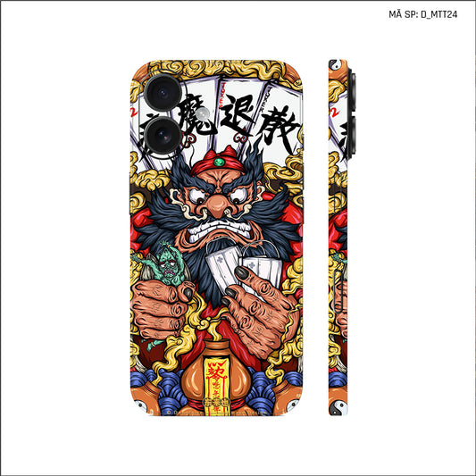 Dán Skin IPhone 17 Series Hình Mèo Thần Tài | D_MTT24
