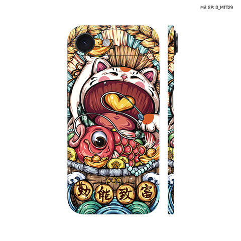 Dán Skin IPhone 17 Series Hình Mèo Thần Tài | D_MTT29