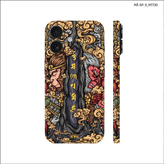 Dán Skin IPhone 17 Series Hình Mèo Thần Tài | D_MTT30
