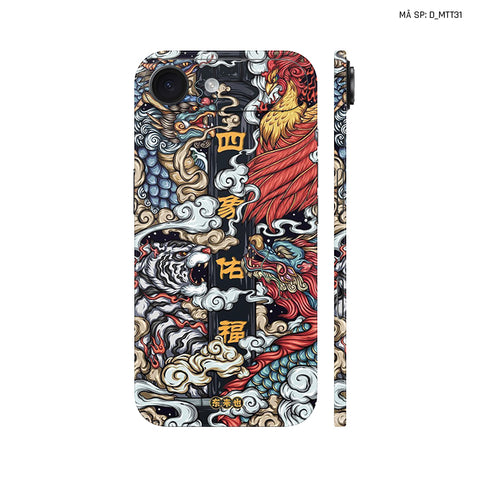 Dán Skin IPhone 17 Series Hình Mèo Thần Tài | D_MTT31