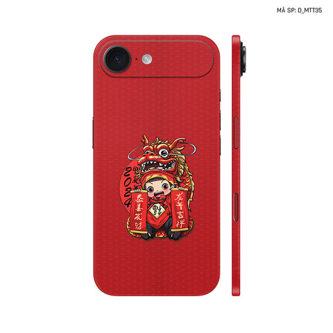 Dán Skin IPhone 17 Series Hình Mèo Thần Tài | D_MTT35
