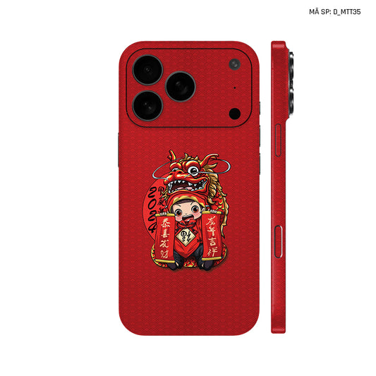 Dán Skin IPhone 17 Series Hình Mèo Thần Tài | D_MTT35