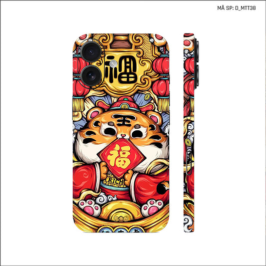 Dán Skin IPhone 17 Series Hình Mèo Thần Tài | D_MTT38