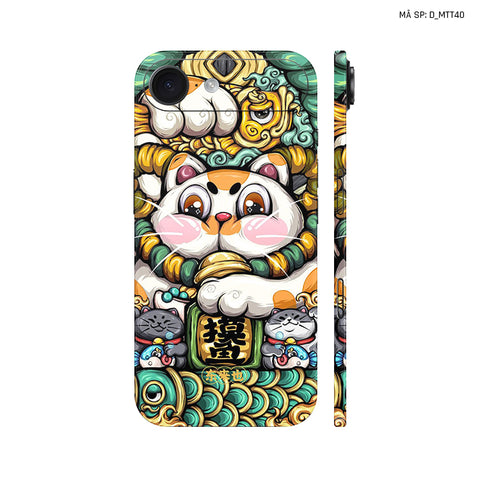 Dán Skin IPhone 17 Series Hình Mèo Thần Tài | D_MTT40