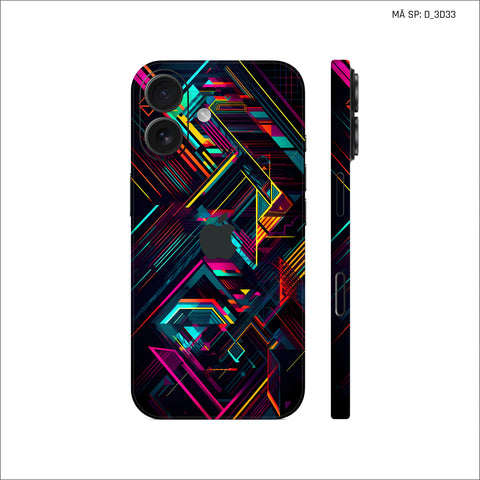 Dán Skin IPhone 17 Series Hình Nghệ Thuật 3D | D_3D33