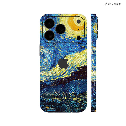 Dán Skin IPhone 17 Series Hình Nghệ Thuật Arcrylic | D_ARC18