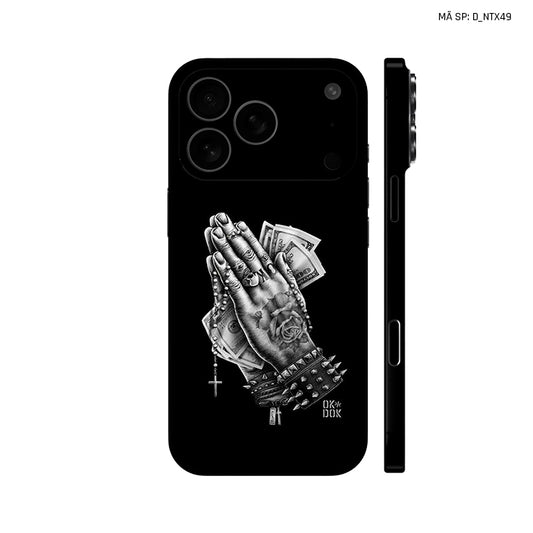 Dán Skin IPhone 17 Series Hình Nghệ Thuật Xăm | D_NTX49