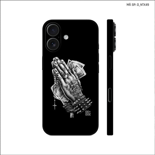 Dán Skin IPhone 17 Series Hình Nghệ Thuật Xăm | D_NTX49