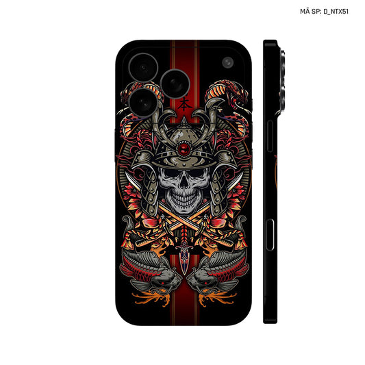 Dán Skin IPhone 17 Series Hình Nghệ Thuật Xăm | D_NTX51