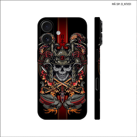 Dán Skin IPhone 17 Series Hình Nghệ Thuật Xăm | D_NTX51