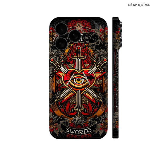 Dán Skin IPhone 17 Series Hình Nghệ Thuật Xăm | D_NTX54