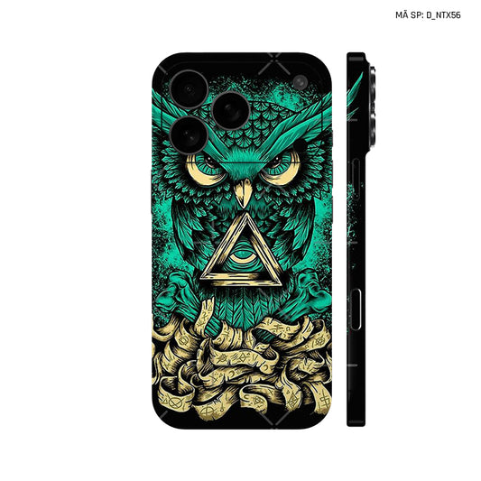 Dán Skin IPhone 17 Series Hình Nghệ Thuật Xăm | D_NTX56