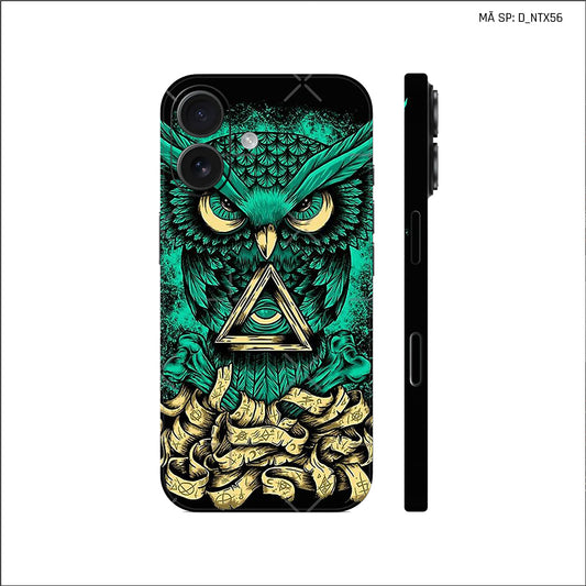 Dán Skin IPhone 17 Series Hình Nghệ Thuật Xăm | D_NTX56