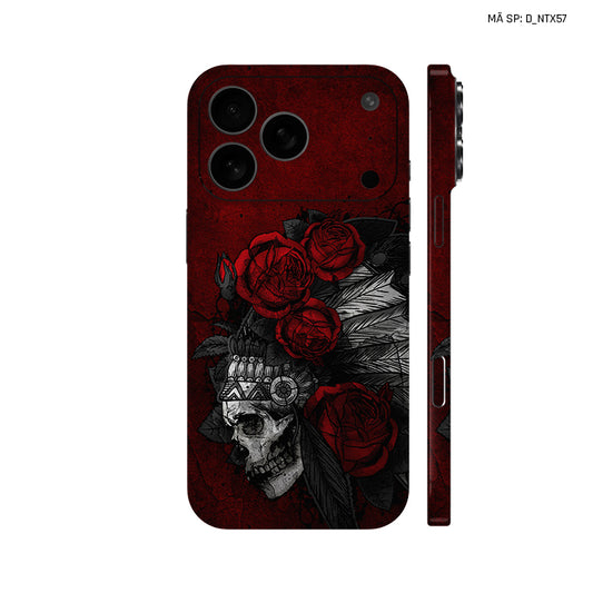 Dán Skin IPhone 17 Series Hình Nghệ Thuật Xăm | D_NTX57