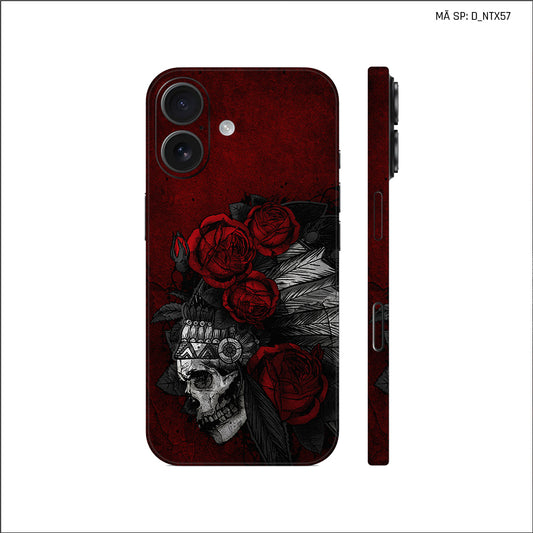 Dán Skin IPhone 17 Series Hình Nghệ Thuật Xăm | D_NTX57