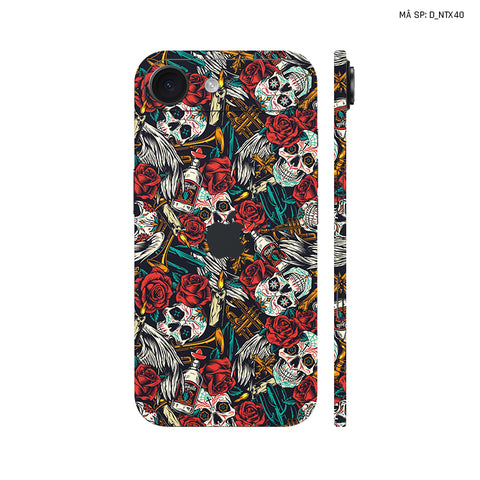 Dán Skin IPhone 17 Series Hình Nghệ Thuật Xăm Pattern Họa Tiết | D_NTX40