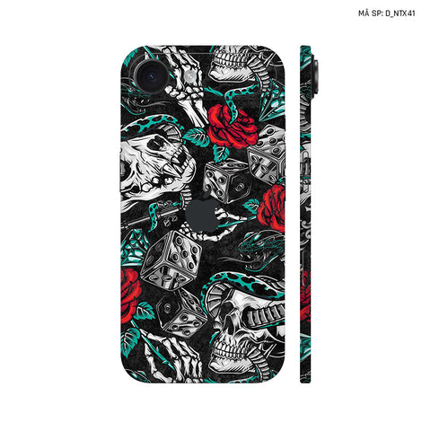 Dán Skin IPhone 17 Series Hình Nghệ Thuật Xăm Pattern Họa Tiết | D_NTX41