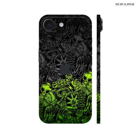 Dán Skin IPhone 17 Series Hình Nghệ Thuật Xăm Pattern Họa Tiết | D_NTX42