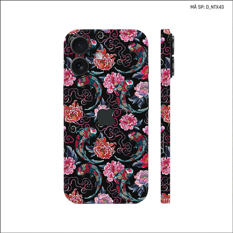 Dán Skin IPhone 17 Series Hình Nghệ Thuật Xăm Pattern Họa Tiết | D_NTX43