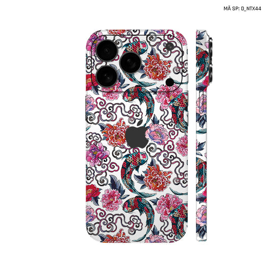 Dán Skin IPhone 17 Series Hình Nghệ Thuật Xăm Pattern Họa Tiết | D_NTX44
