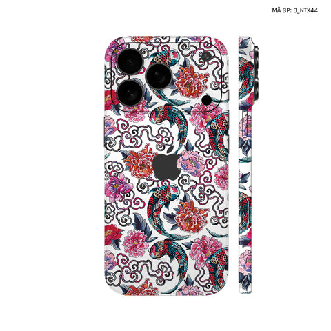 Dán Skin IPhone 17 Series Hình Nghệ Thuật Xăm Pattern Họa Tiết | D_NTX44