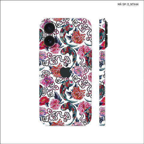 Dán Skin IPhone 17 Series Hình Nghệ Thuật Xăm Pattern Họa Tiết | D_NTX44