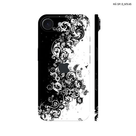 Dán Skin IPhone 17 Series Hình Nghệ Thuật Xăm Pattern Họa Tiết | D_NTX45