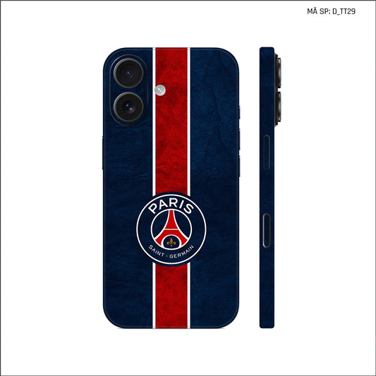 Dán Skin IPhone 17 Series Hình Paris Saint-Germain PSG | D_TT29