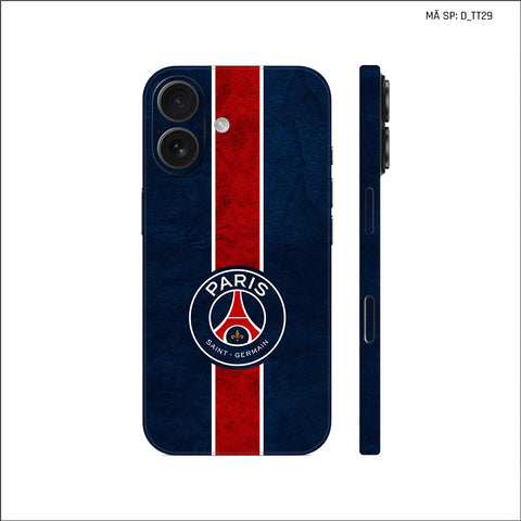 Dán Skin IPhone 17 Series Hình Paris Saint-Germain PSG | D_TT29