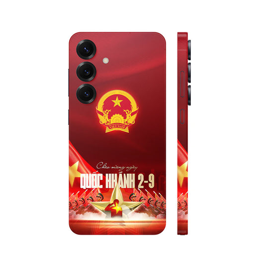 Dán Skin Galaxy S24 Series Hình Quốc Khánh 02-09 | Chủ Đề Việt Nam