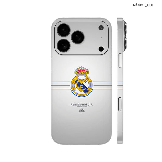 Dán Skin IPhone 17 Series Hình Real Madrid | D_TT30