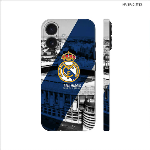 Dán Skin IPhone 17 Series Hình Real Madrid | D_TT33