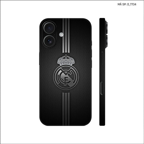 Dán Skin IPhone 17 Series Hình Real Madrid | D_TT34