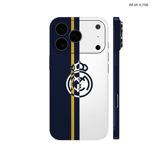 Dán Skin IPhone 17 Series Hình Real Madrid | D_TT35