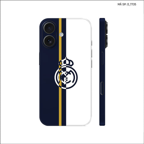 Dán Skin IPhone 17 Series Hình Real Madrid | D_TT35